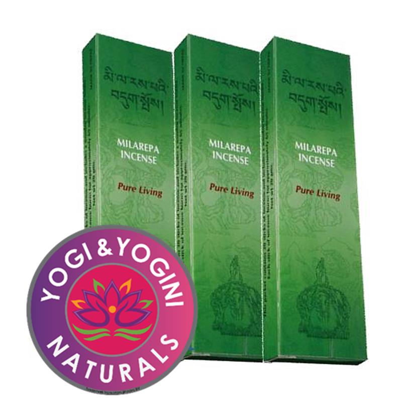 Yogi und Yogini Milarepa tibetische Räucherstäbchen Verpackung