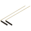 Wünschelruten-Set aus Messing mit Mangoholzgriffen – Paar, 35 cm