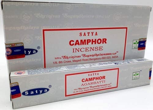Satya Camphor Räucherstäbchen Verpackung