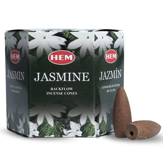 HEM Rückflusskegel Jasmin - 40 Kegel für eine Blüte der Entspannung