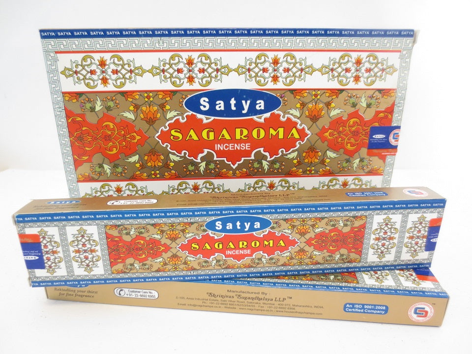 Satya Sagaroma Räucherstäbchen Verpackung
