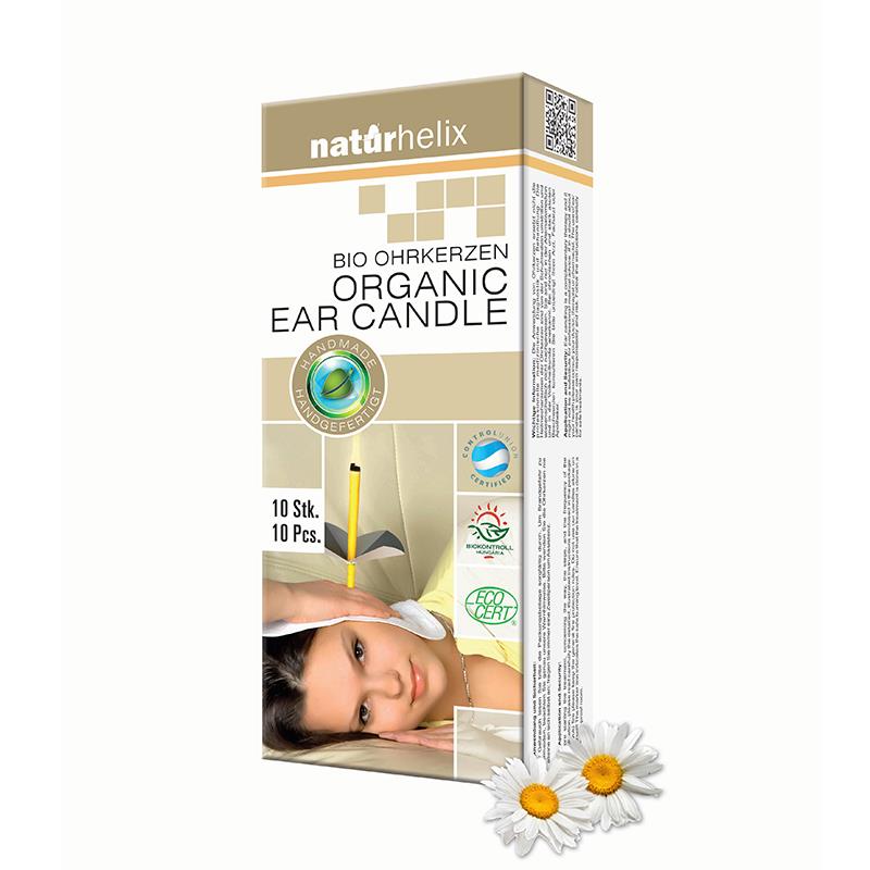 Naturhelix Ohrkerzen Kamille BIO – Großverpackung