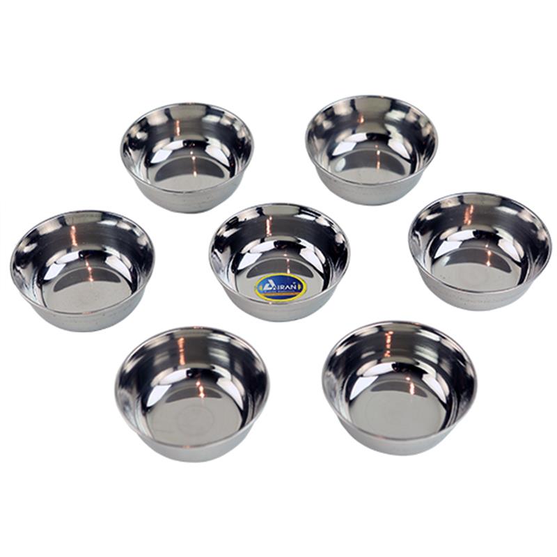 Opferschalen Set aus rostfreiem Stahl (6 cm)