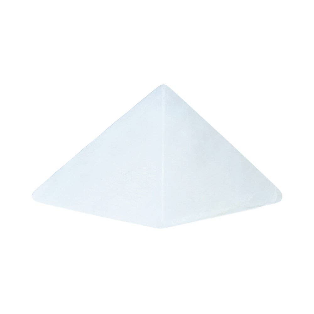 Milky quartz pyramid 2.5 cm x 2.5 cm