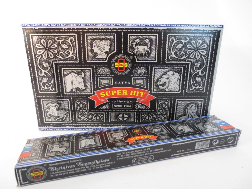 Satya Super Hit Räucherstäbchen Verpackung
