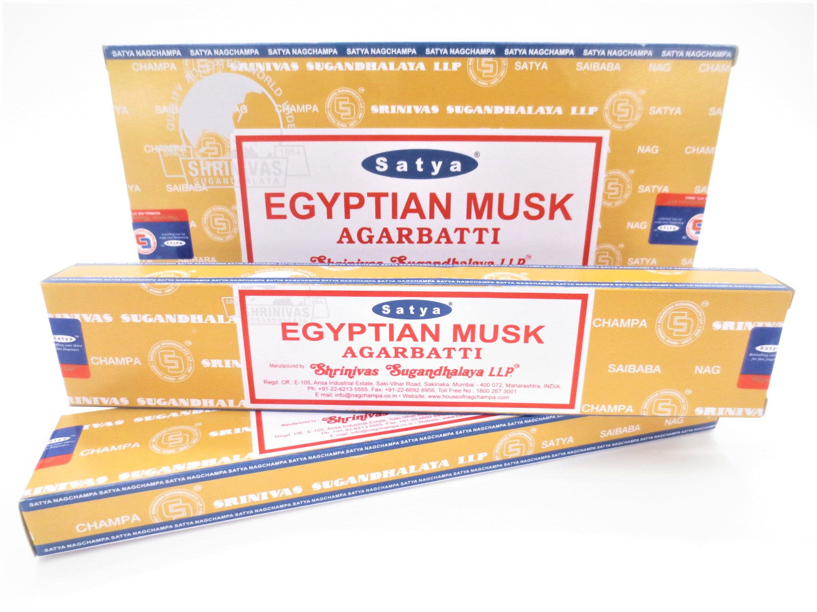 Satya Egyptian Musk Räucherstäbchen mit Moschusduft