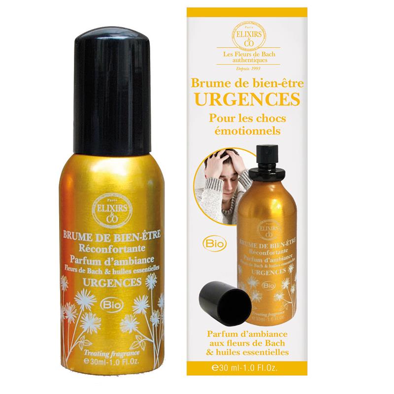 Bach room spray emergency organic