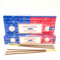 Satya Nag Champa und Indian Rose Räucherstäbchen Doppelpack