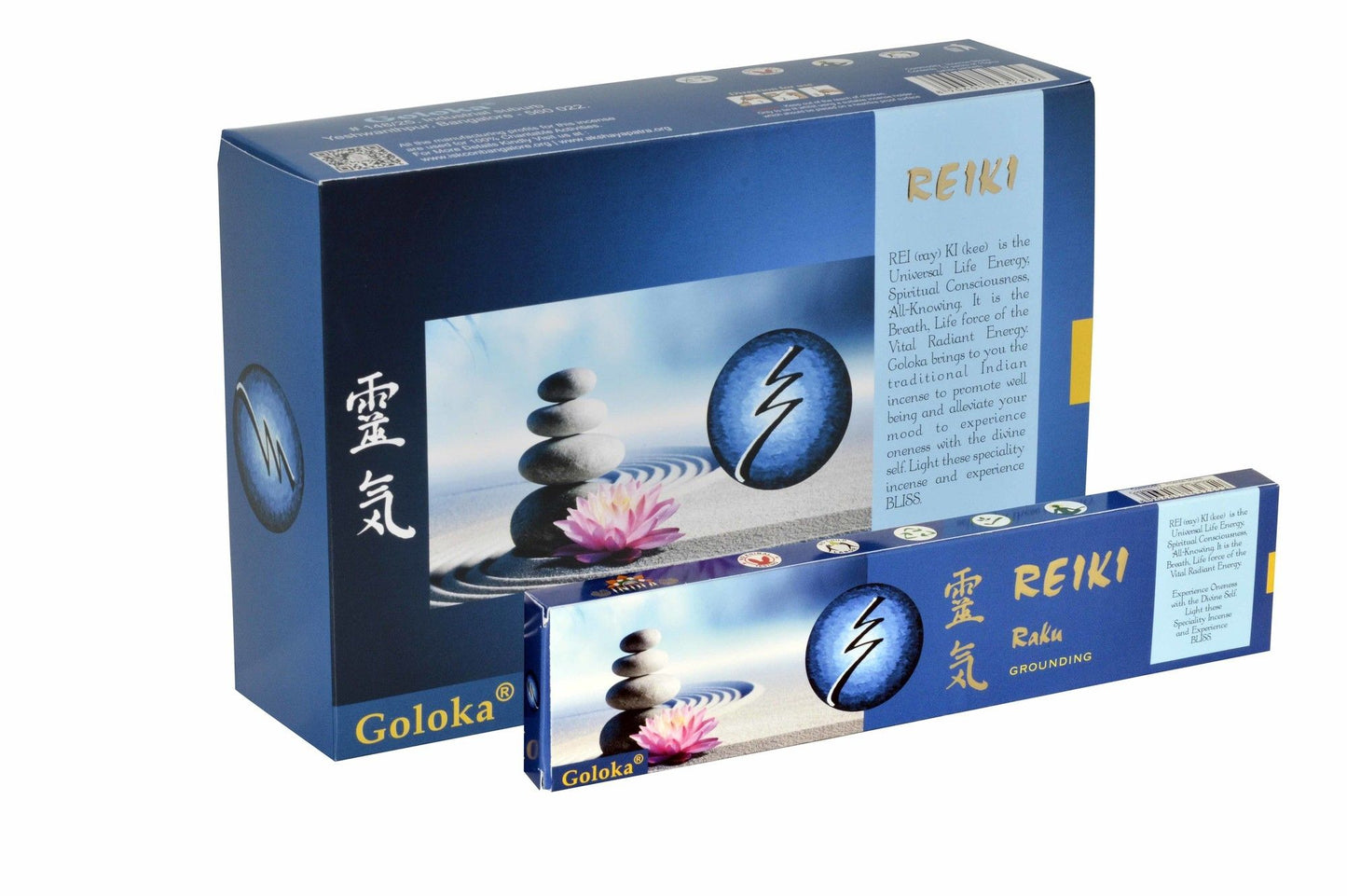 Goloka Reiki Serie Grounding Räucherstäbchen – Für Erdung und innere Balance