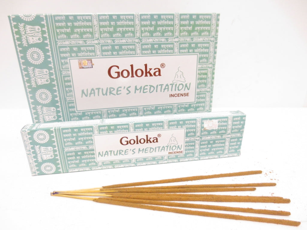 Goloka Nature's Meditation Räucherstäbchen – Ein Duftreise für die Sinne