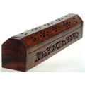 Phoenix Räucherstäbchen-Box mit Blumenmotiv
