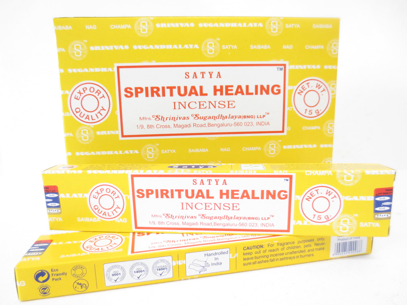 Satya Spiritual Healing Räucherstäbchen Verpackung