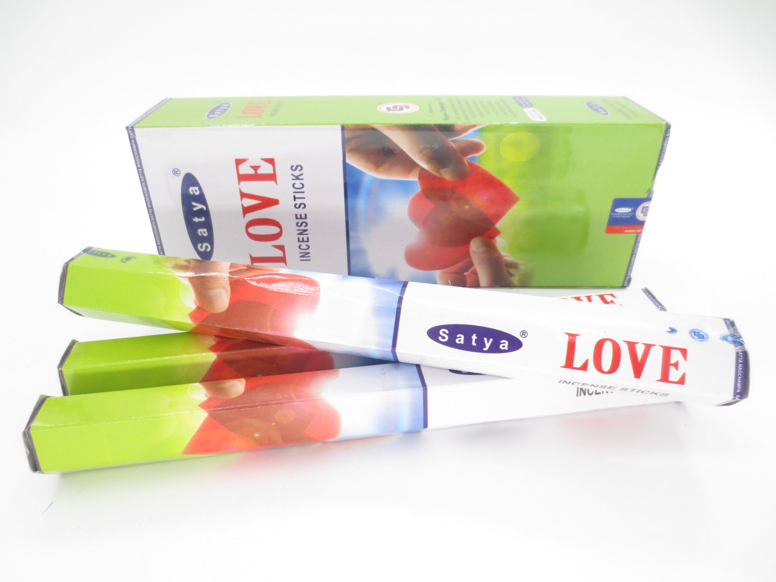 Satya Love Hexa Räucherstäbchen Verpackung