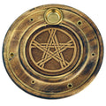 Phoenix Räucherstäbchen- und Weihrauchkegelhalter Pentagramm