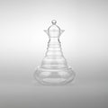 Karaffe Alladin 1,3l White - Blume des Lebens - mundgeblasen