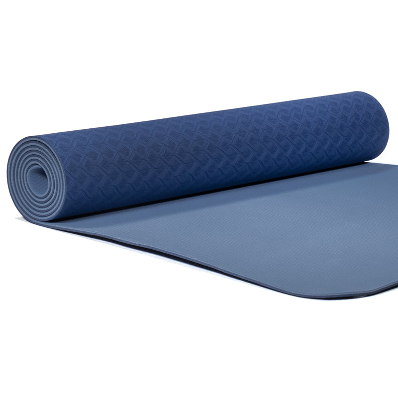Yogi &amp; Yogini Premium TPE yoga mat blue