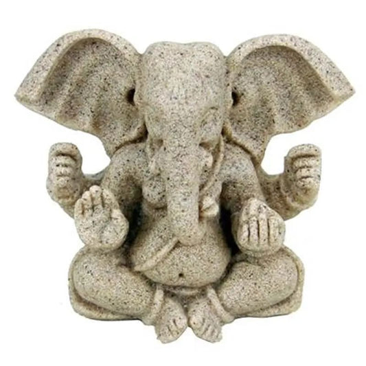 Ganesha figure sand