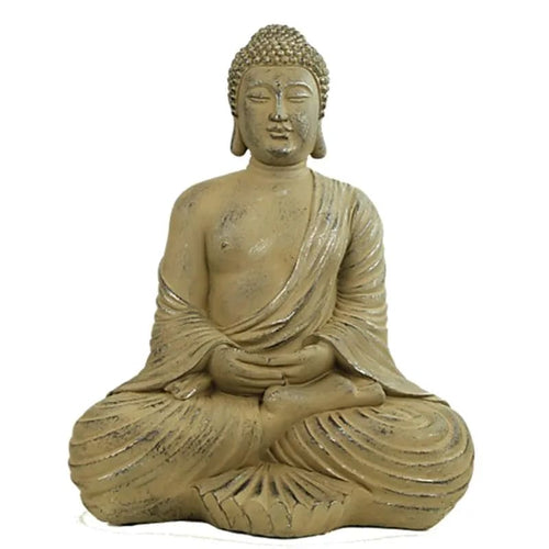 Phoenix Amitabha-Buddha im japanischen Antik-Look