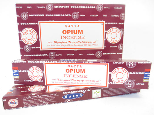 Satya Opium Räucherstäbchen – Die mysteriöse Anziehungskraft des Opiums