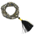 Mala Labradorite AA quality 108 beads + bag
