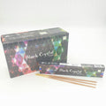 Satya Black Crystal Räucherstäbchen Verpackung