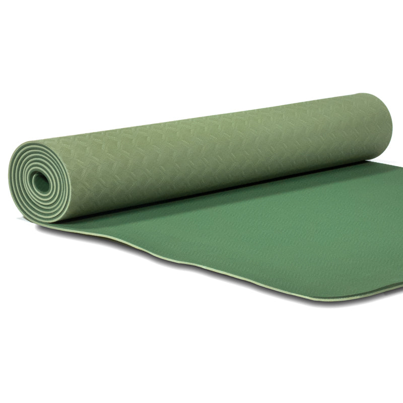 Yogi & Yogini Premium TPE Yogamatte grün