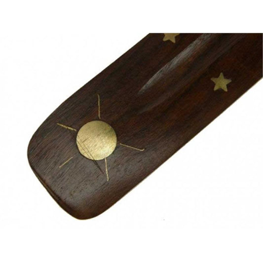 Incense stick holder wood sun