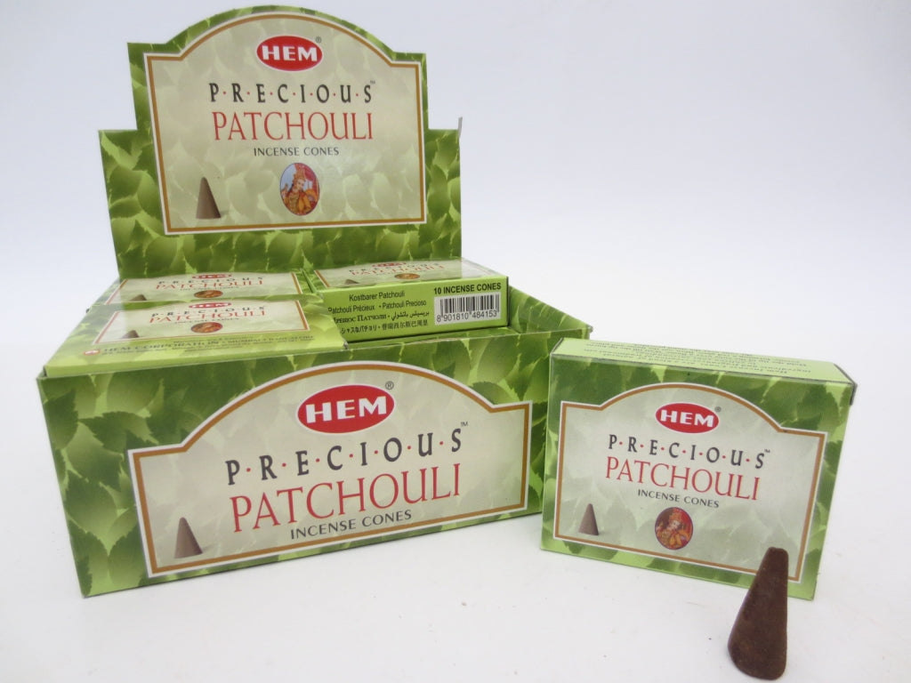 HEM Precious Patchouli Kegel - Sinnliche Patchouli-Aromen in Kegelform
