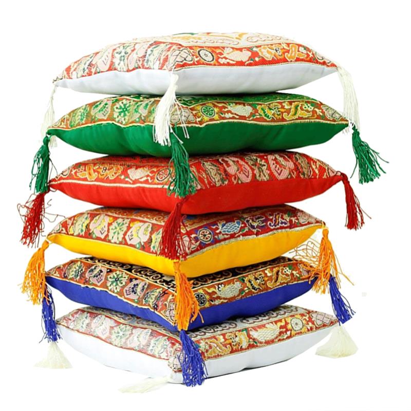 SET: 5 luxurious double dorje singing bowl cushions