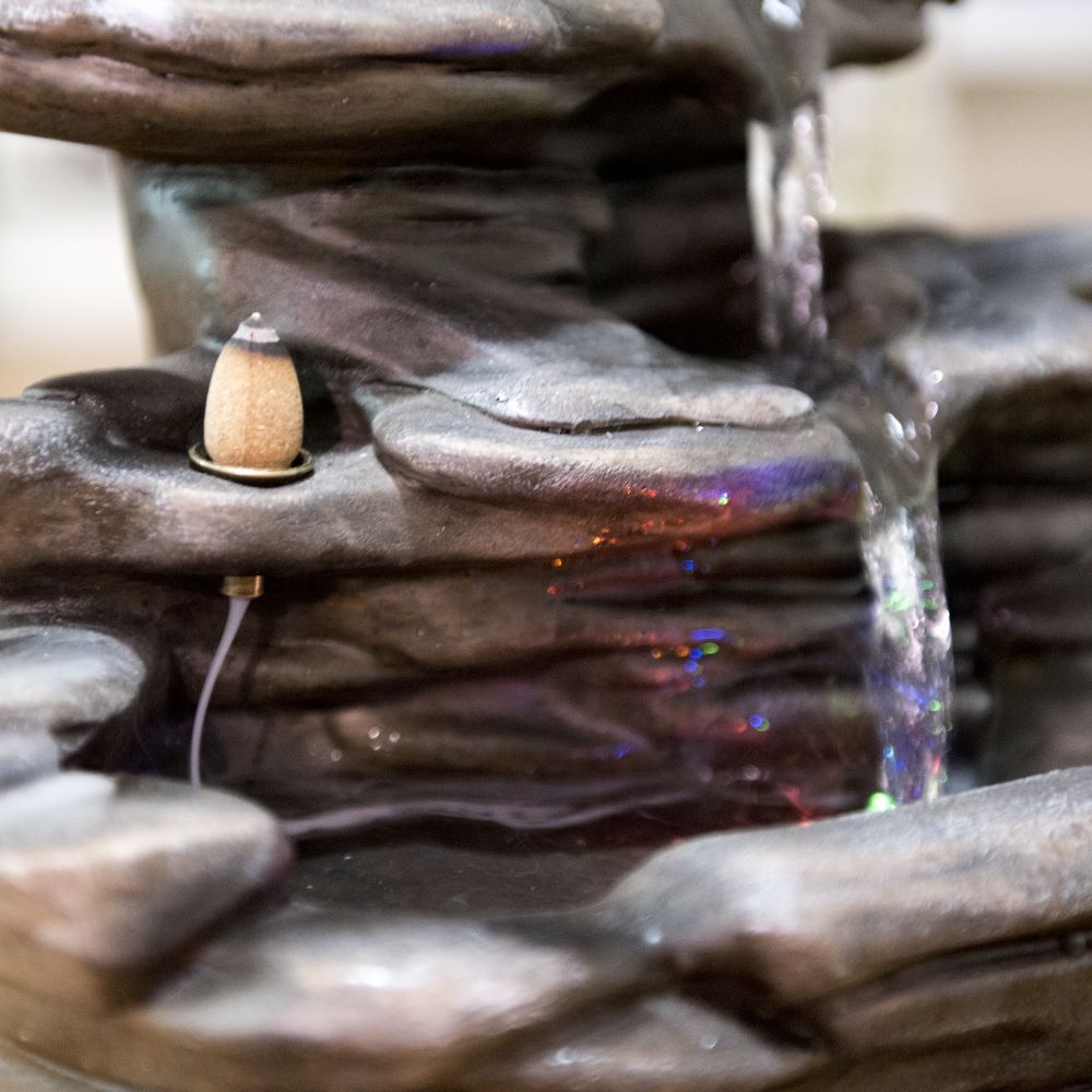 Nature Guilin-Zimmerbrunnen mit Beleuchtung - Entspannung und Harmonie aus der Natur