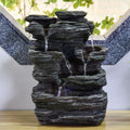 Zen Arome Natur-Pietra-Zimmerbrunnen mit Beleuchtung, Detailansicht