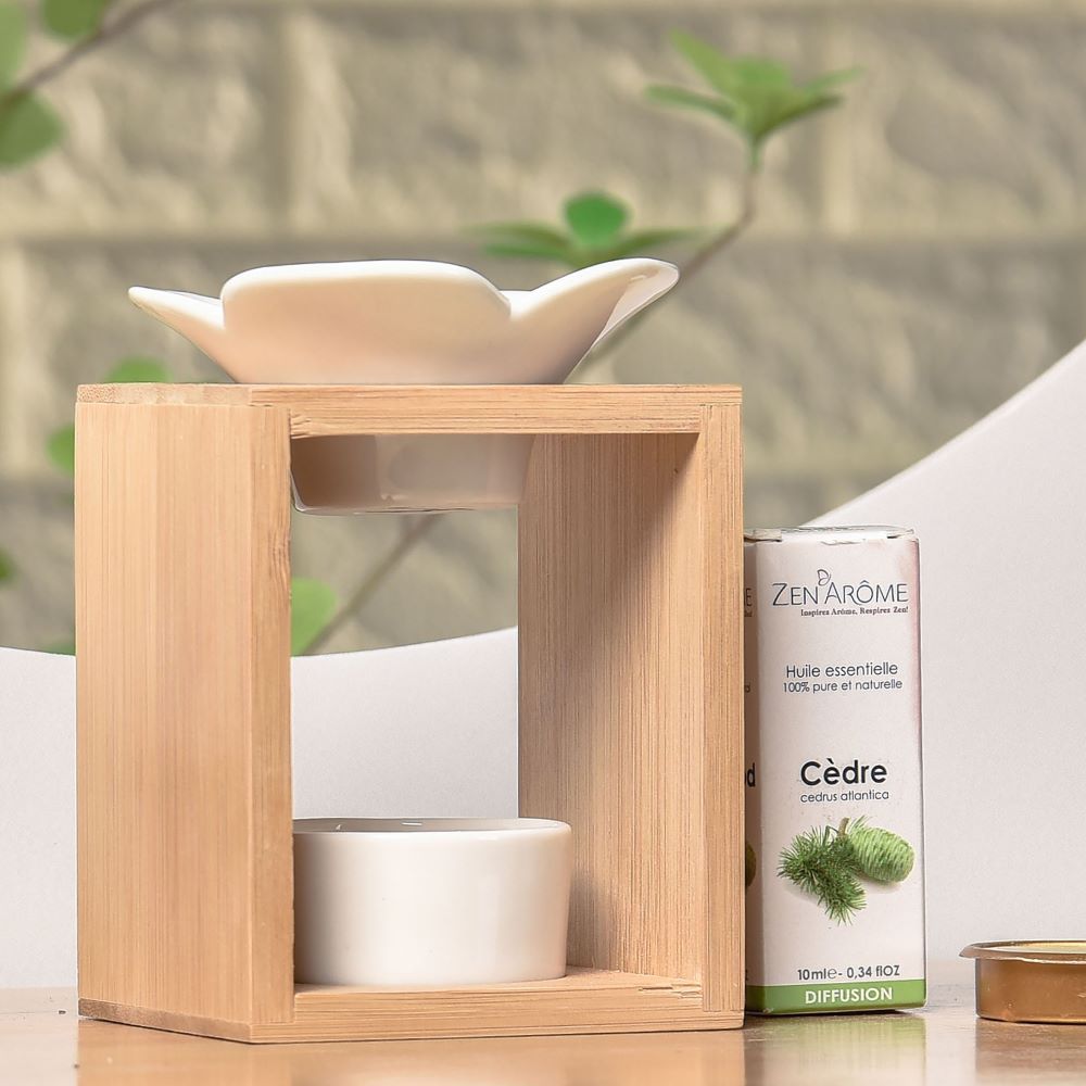 Duftbrenner Serie Naturéa - Plumeria: Schlichte Eleganz mit einem Hauch von Natur