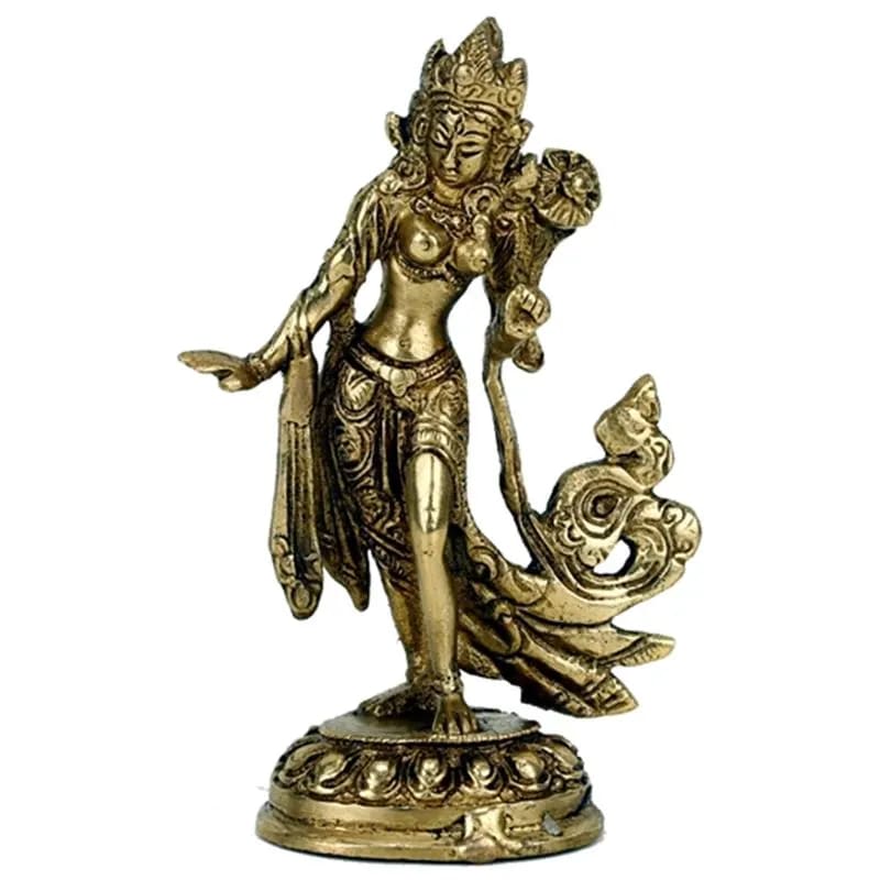 Grüne Tara tanzend klein