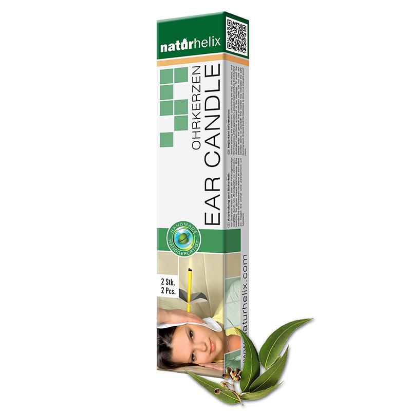 Naturhelix Ohrkerzen – Eukalyptus (2er Pack)