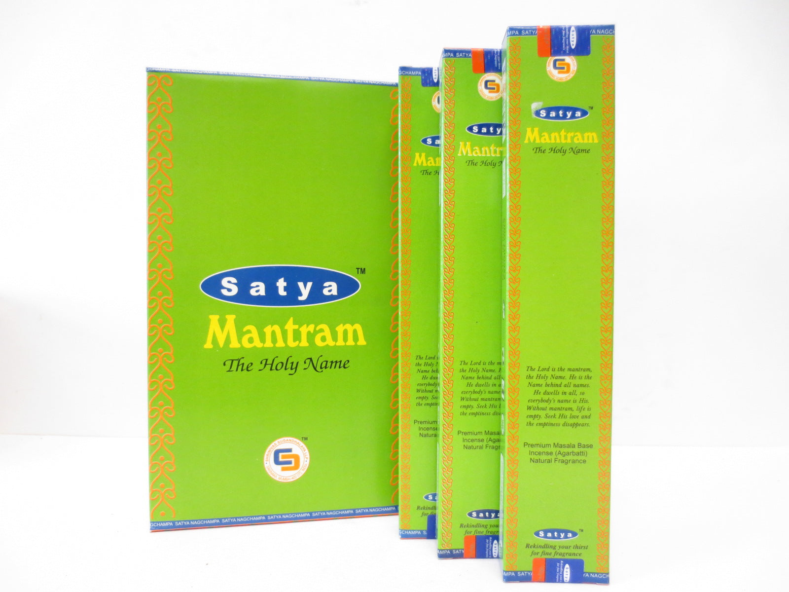 Satya Mantram Räucherstäbchen in der Originalverpackung