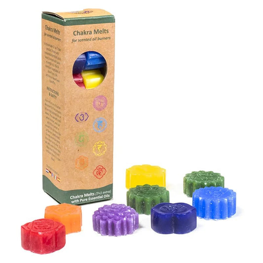 Chakra melting candles for fragrance lamps