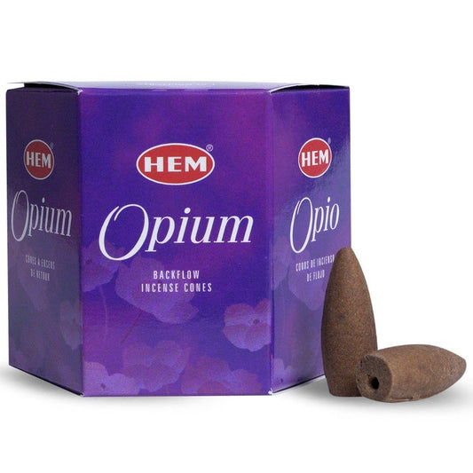 HEM Rückflusskegel Opium – Mystisches Dufterlebnis für besondere Augenblicke
