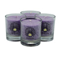Palm Light Chakra Votive Candle, Purple Pack of 4