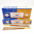 Satya Nag Champa und Sandalwood Räucherstäbchen Doppelpack