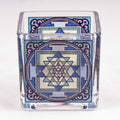 Teelichtglas Shri Yantra – Yggdrasil