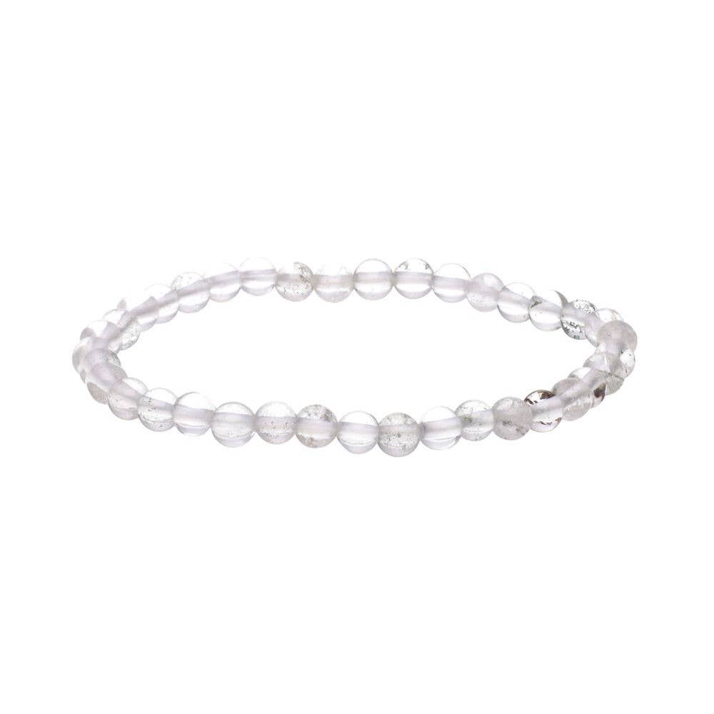 Brasilianisches Quarz-Armband (4mm) - Kinderglück