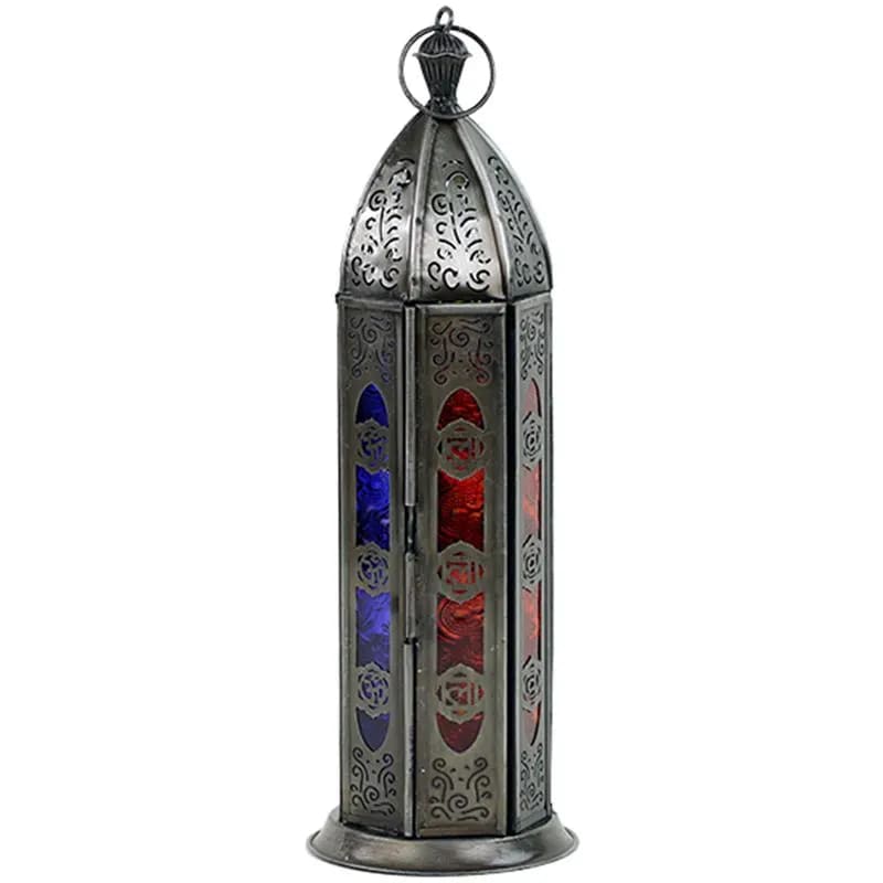 Oriental candle holder 7 chakras