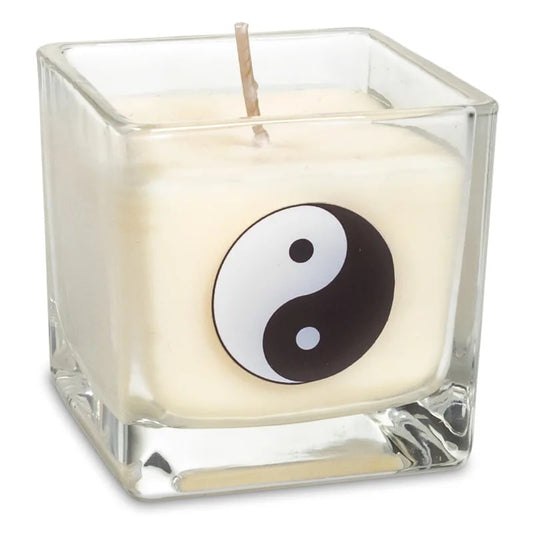 Ecological rapeseed wax scented candle Yin Yang