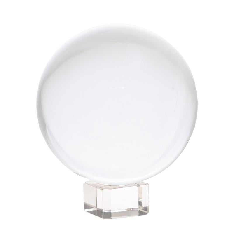 Crystal ball + glass base 5 cm
