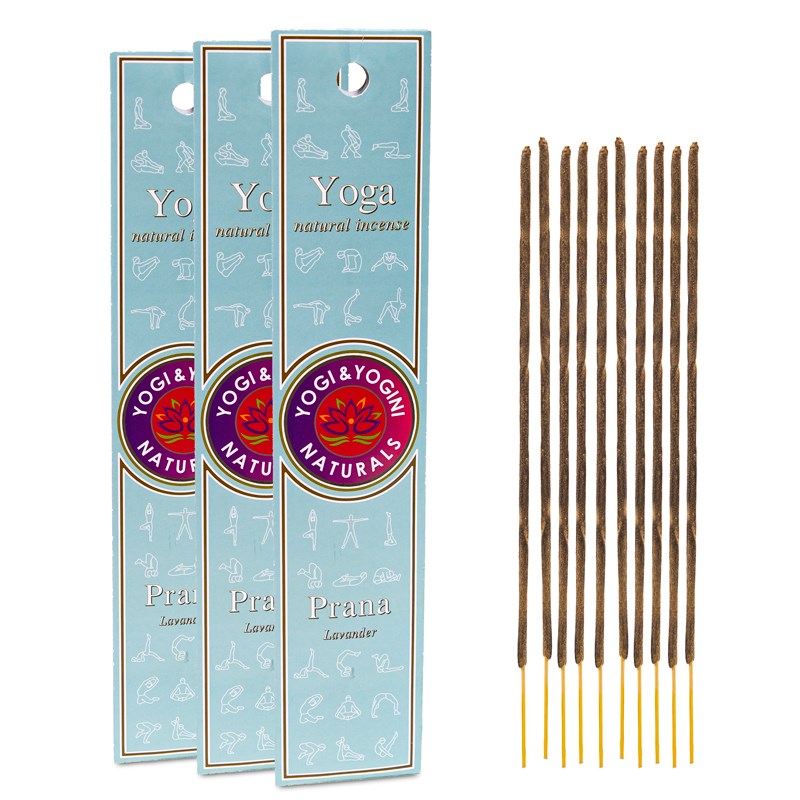 Yogi und Yogini Yoga Prana Räucherstäbchen Verpackung