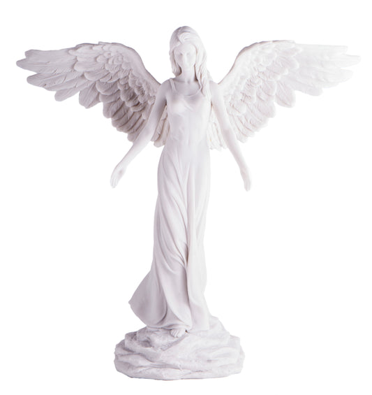 Angel of Peace White Resin