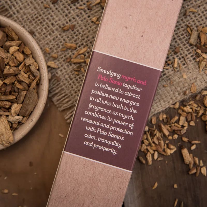 Sagrada Madre Räucherwerk Palo Santo & Myrrhe
