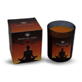 Spiritual Yoga Duftkerze (orange) in dekorativer Geschenkbox