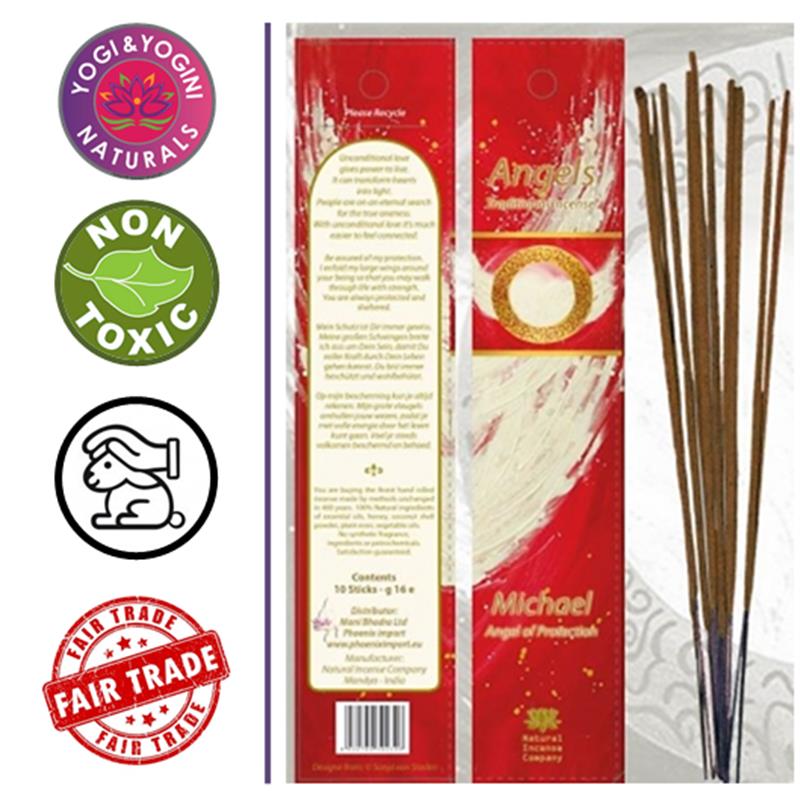 Yogi und Yogini Michael Engelräucherstäbchen Verpackung
