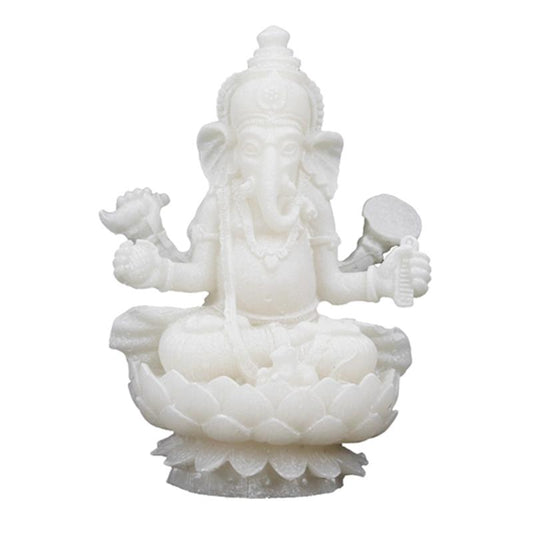 Ganesha Statue 10cm - Künstlerische Verkörperung des Glücks
